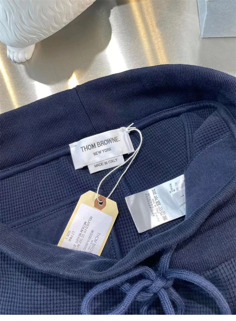 Thom Browne 톰브라운 와플 사선완장 4-Bar 스웨트팬츠 레플리카 11번 이미지 - 의류 | 세미샵 레플리카 사이트