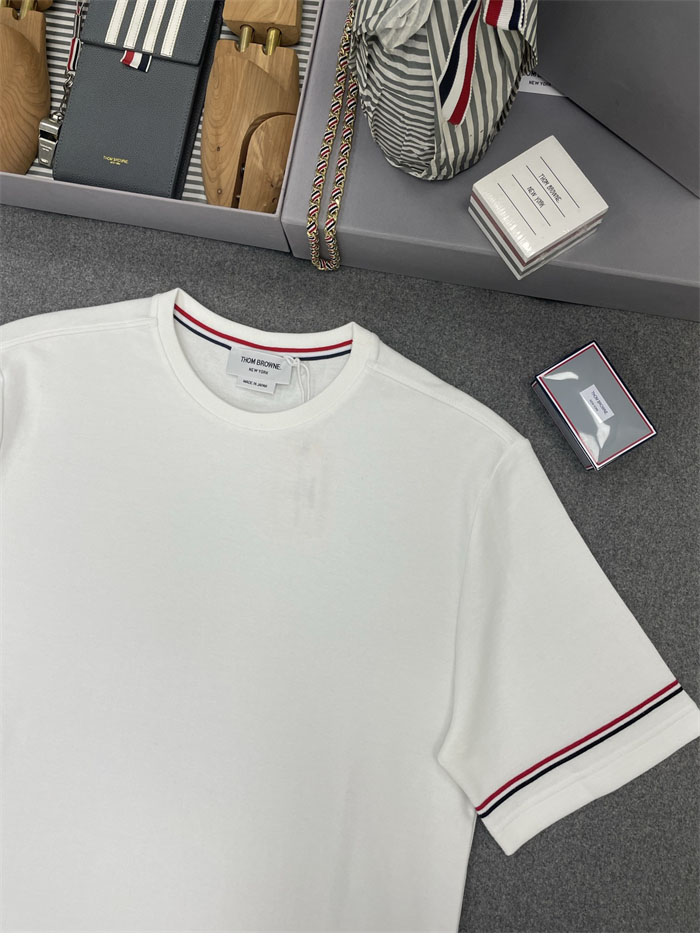 Thom Browne 톰브라운 코튼 럭비 그로그랭 암밴드 티셔츠 레플리카 8번 이미지 - 의류 | 세미샵 레플리카 사이트