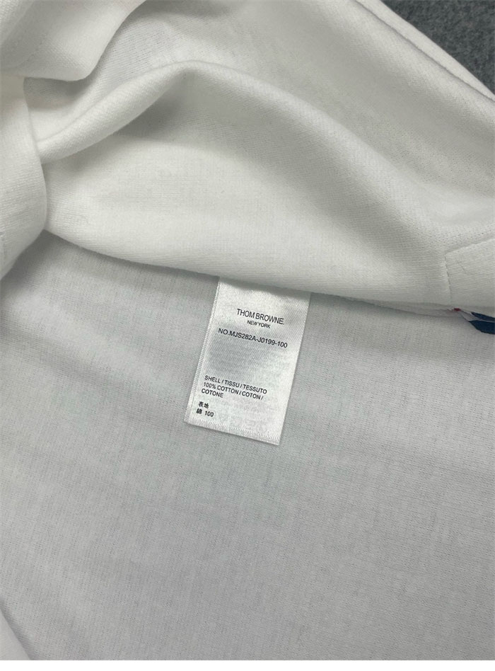 Thom Browne 톰브라운 코튼 럭비 그로그랭 암밴드 티셔츠 레플리카 21번 이미지 - 의류 | 세미샵 레플리카 사이트