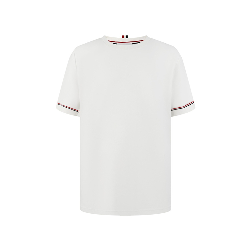 Thom Browne 톰브라운 코튼 럭비 반팔 티셔츠 레플리카 1번 이미지 - 의류 | 세미샵 레플리카 사이트