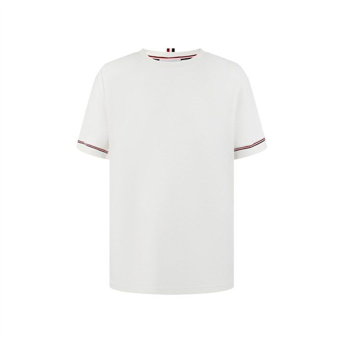 Thom Browne 톰브라운 코튼 럭비 반팔 티셔츠 레플리카 4번 이미지 - 의류 | 세미샵 레플리카 사이트