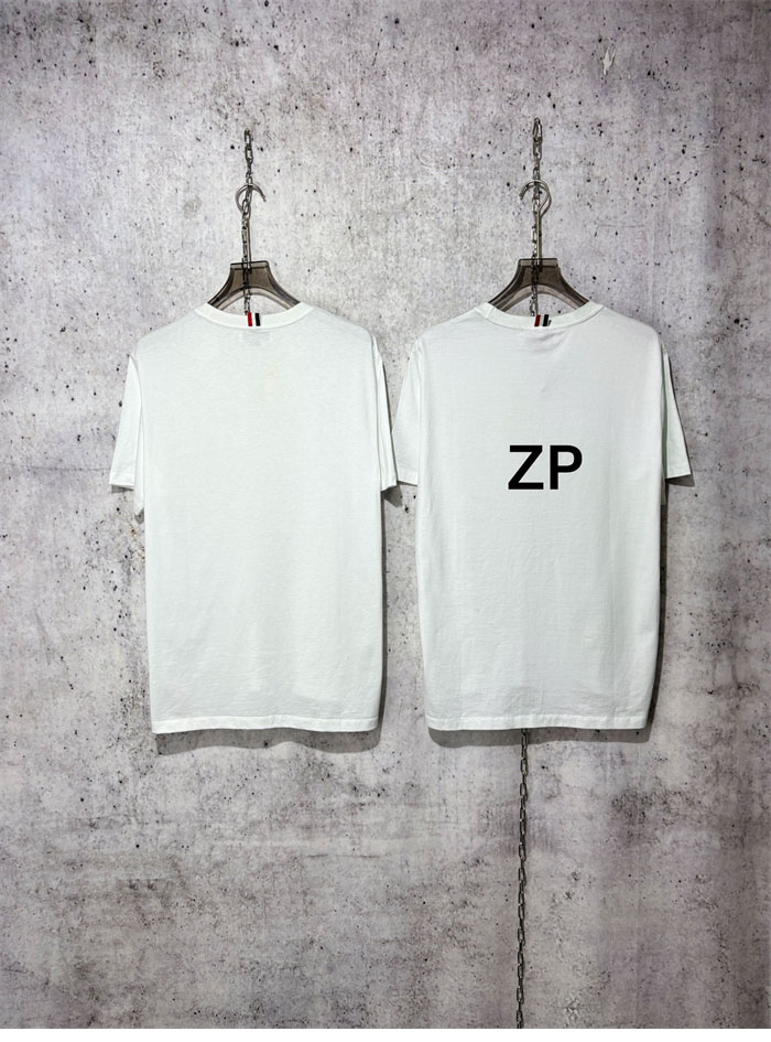 Thom Browne 톰브라운 코튼 반팔 티셔츠 화이트 레플리카 7번 이미지 - 의류 | 세미샵 레플리카 사이트