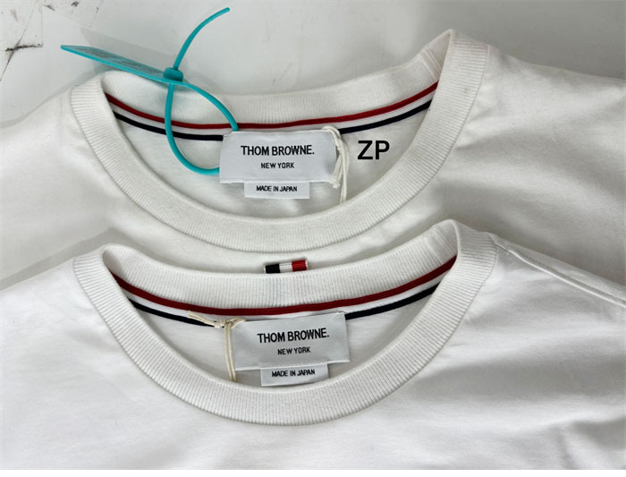 Thom Browne 톰브라운 코튼 반팔 티셔츠 화이트 레플리카 10번 이미지 - 의류 | 세미샵 레플리카 사이트