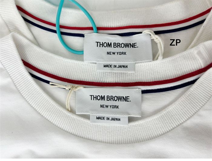 Thom Browne 톰브라운 코튼 반팔 티셔츠 화이트 레플리카 13번 이미지 - 의류 | 세미샵 레플리카 사이트