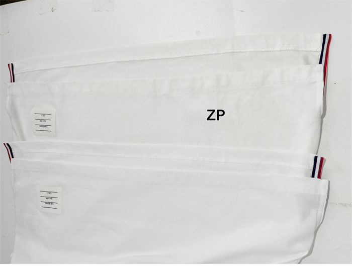 Thom Browne 톰브라운 코튼 반팔 티셔츠 화이트 레플리카 15번 이미지 - 의류 | 세미샵 레플리카 사이트