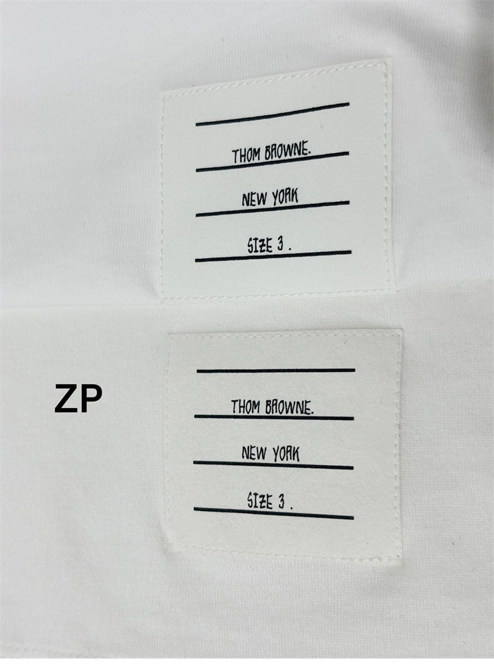 Thom Browne 톰브라운 코튼 반팔 티셔츠 화이트 레플리카 18번 이미지 - 의류 | 세미샵 레플리카 사이트