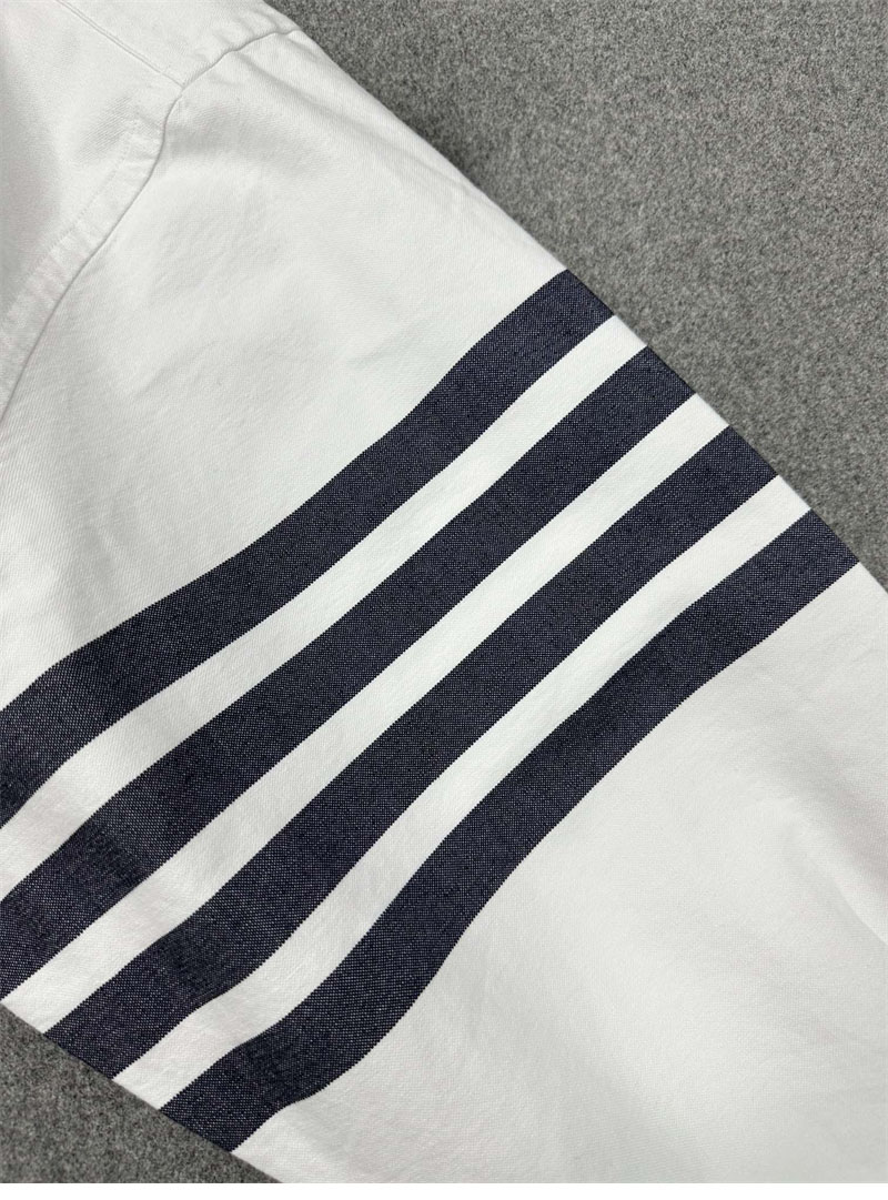 Thom Browne 톰브라운 클래식 사선완장 옥스포드 박스핏 셔츠 레플리카 19번 이미지 - 의류 | 세미샵 레플리카 사이트