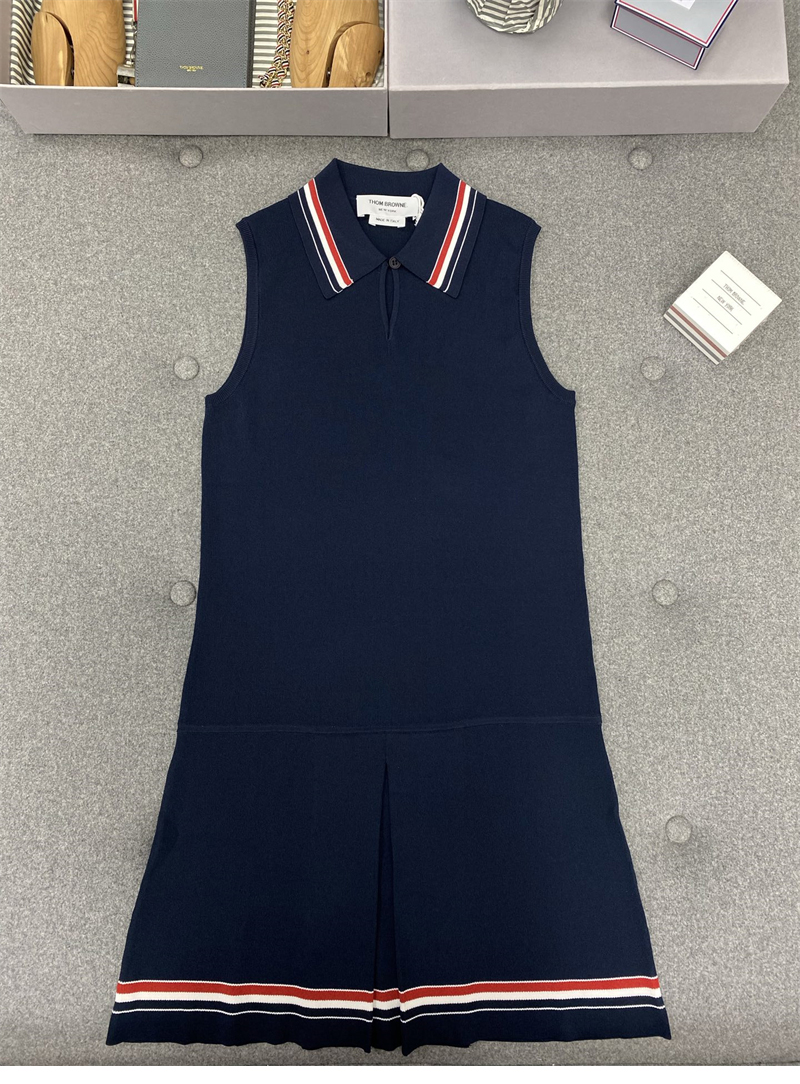 Thom Browne 톰브라운 테니스 폴로 미니 원피스 레플리카 4번 이미지 - 의류 | 세미샵 레플리카 사이트