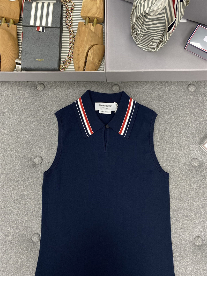 Thom Browne 톰브라운 테니스 폴로 미니 원피스 레플리카 5번 이미지 - 의류 | 세미샵 레플리카 사이트