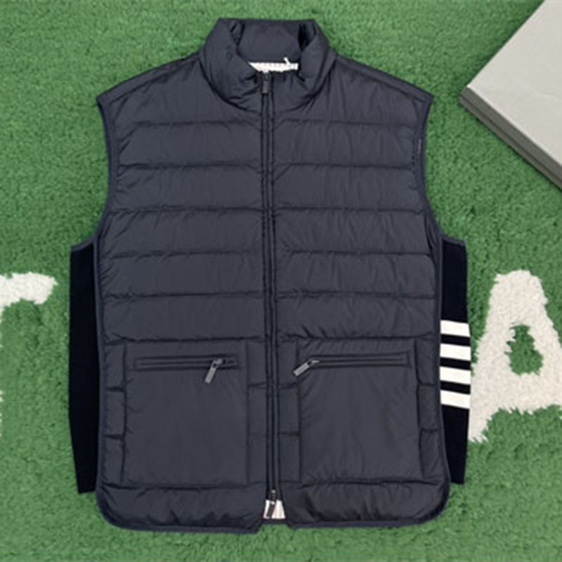 Thom Browne 톰브라운 퍼넬 넥다운 패딩 베스트 레플리카 1번 이미지 - 의류 | 세미샵 레플리카 사이트