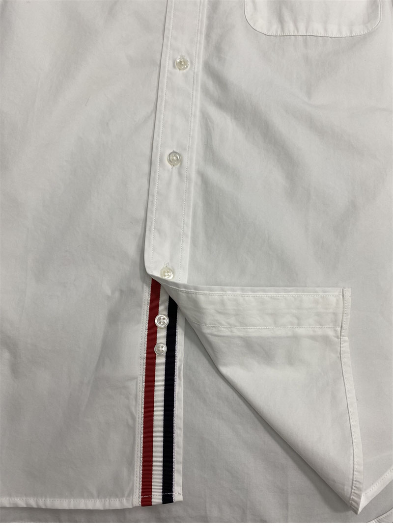 Thom Browne 톰브라운 포플린 히든 삼선 클래식 셔츠 레플리카 10번 이미지 - 의류 | 세미샵 레플리카 사이트