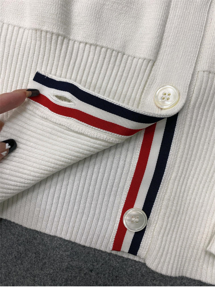 Thom Browne 톰브라운 4-Bar 사선완장 여성용 가디건 레플리카 10번 이미지 - 의류 | 세미샵 레플리카 사이트