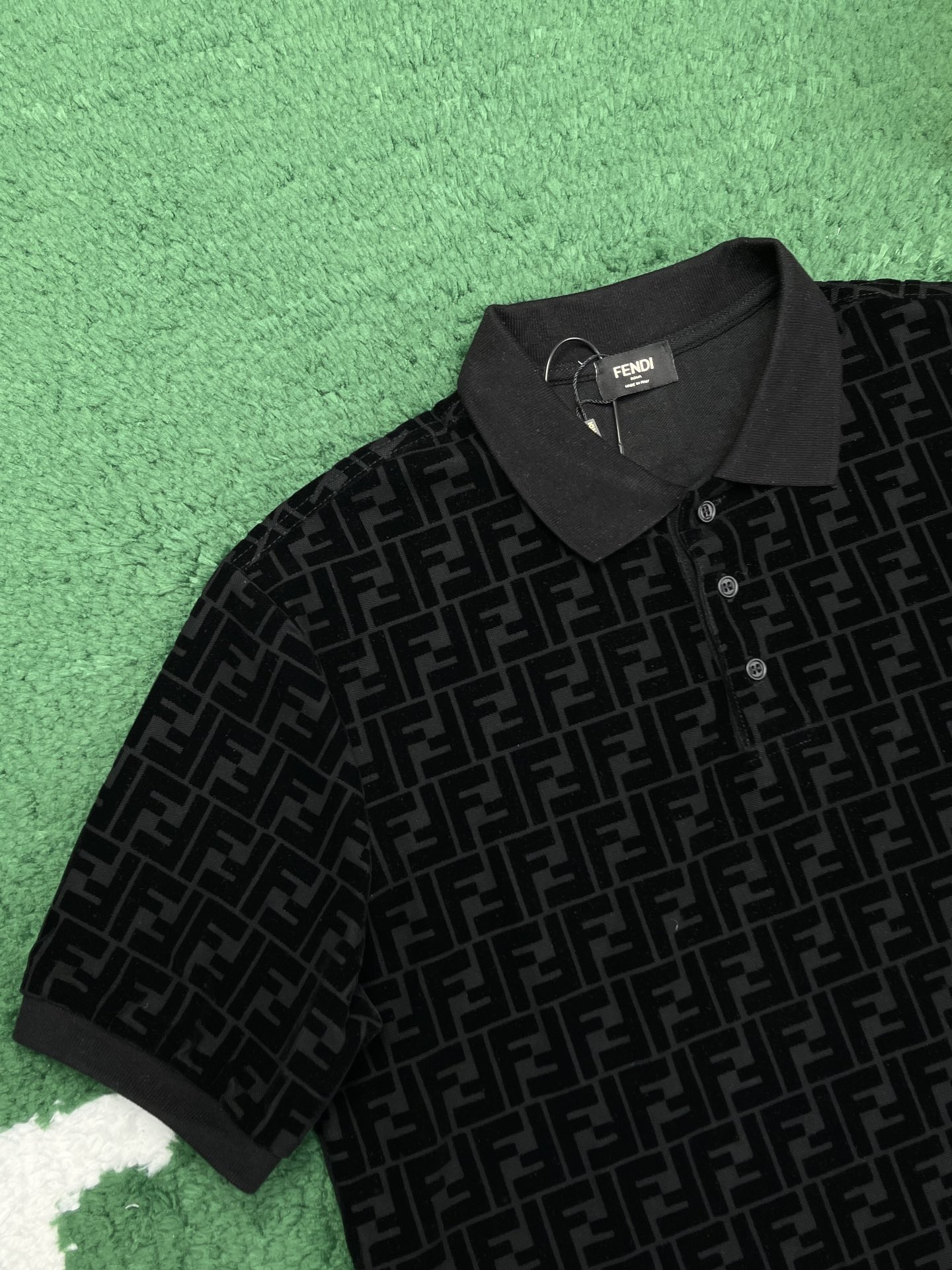 Fendi 펜디 매칭 FF 모티브 PK폴로 반팔 티셔츠 레플리카 7번 이미지 - 의류 | 세미샵 레플리카 사이트