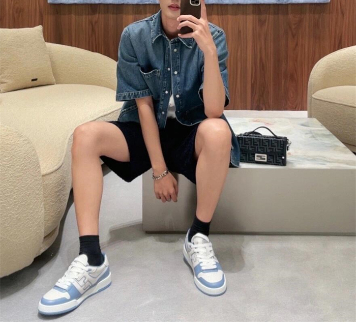 Fendi 펜디 버뮤다 코튼 숏 팬츠 레플리카 3번 이미지 - 의류 | 세미샵 레플리카 사이트