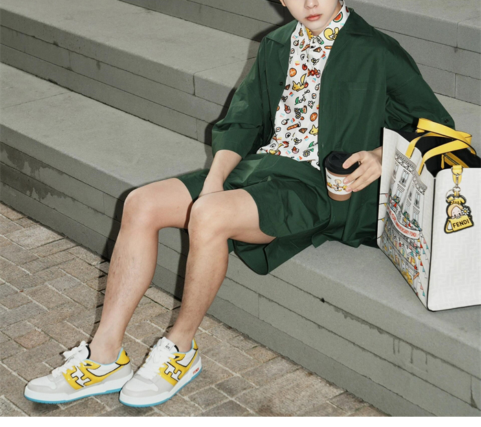 Fendi 펜디 버뮤다 코튼 숏 팬츠 레플리카 4번 이미지 - 의류 | 세미샵 레플리카 사이트