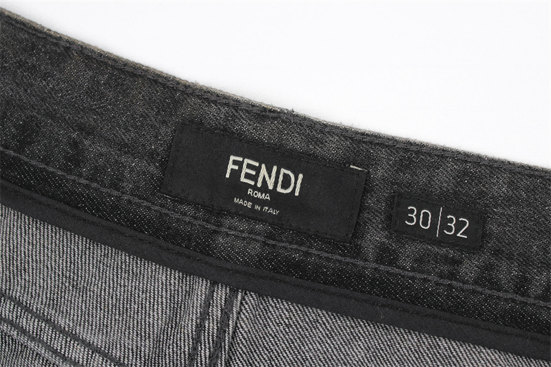 Fendi 펜디 스트랩 오버다이드 스트레이트 데님 진 레플리카 9번 이미지 - 의류 | 세미샵 레플리카 사이트
