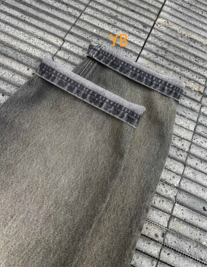 Fendi 펜디 스트랩 오버다이드 스트레이트 데님 진 레플리카 16번 이미지 - 의류 | 세미샵 레플리카 사이트