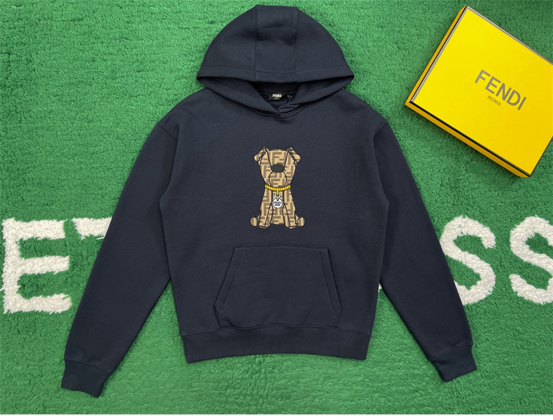 펜디 펜디 이토 FF 자카드 코튼 후드 스웨트셔츠 레플리카 12번 이미지 - 의류 | 세미샵 레플리카 사이트