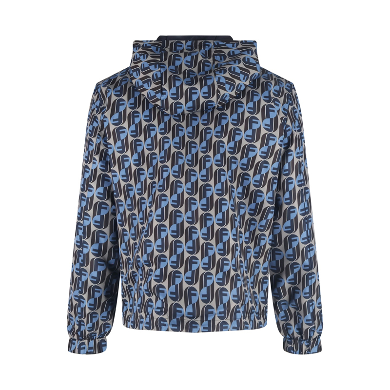 Fendi 펜디 테크니컬 패브릭 블루종 후드 집업 레플리카 6번 이미지 - 의류 | 세미샵 레플리카 사이트