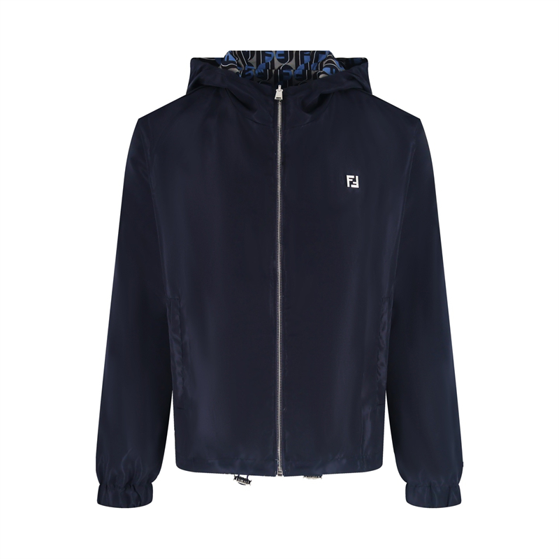 Fendi 펜디 테크니컬 패브릭 블루종 후드 집업 레플리카 7번 이미지 - 의류 | 세미샵 레플리카 사이트