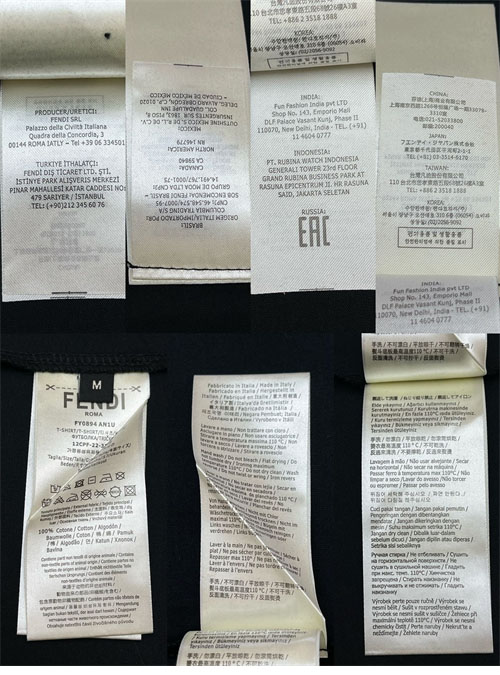 Fendi 펜디 펜딜리셔스 반팔 티셔츠 2컬러 레플리카 9번 이미지 - 의류 | 세미샵 레플리카 사이트