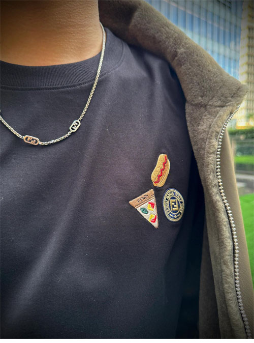 Fendi 펜디 펜딜리셔스 반팔 티셔츠 2컬러 레플리카 24번 이미지 - 의류 | 세미샵 레플리카 사이트