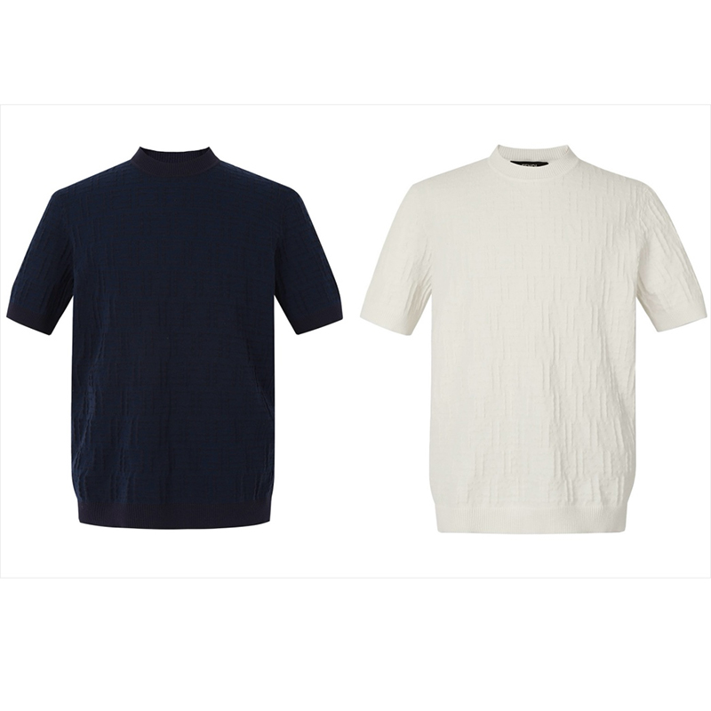 Fendi 펜디 25SS FF 로고 반팔 니트 레플리카 1번 이미지 - 의류 | 세미샵 레플리카 사이트