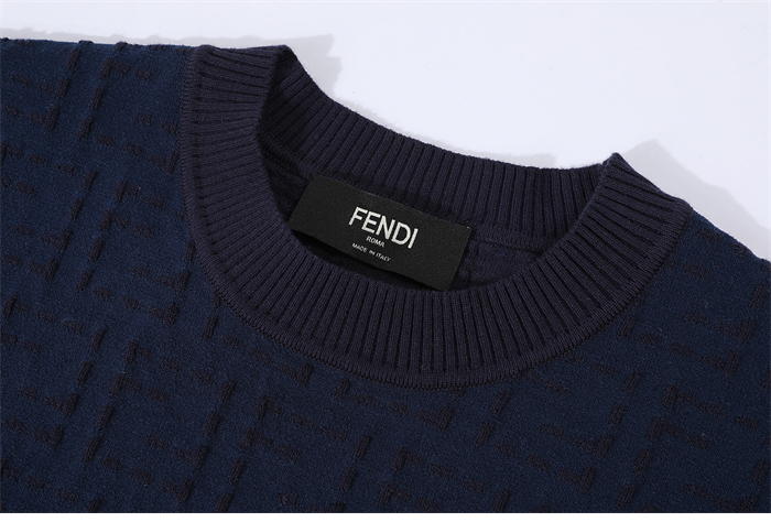 Fendi 펜디 25SS FF 로고 반팔 니트 레플리카 9번 이미지 - 의류 | 세미샵 레플리카 사이트
