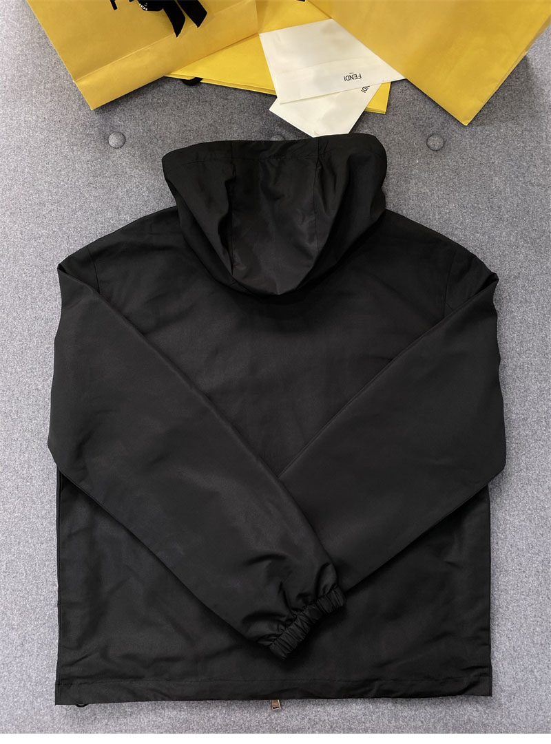 Fendi 펜디 FF 로고 메탈 테크니컬 패브릭 블루종 자켓 레플리카 10번 이미지 - 의류 | 세미샵 레플리카 사이트