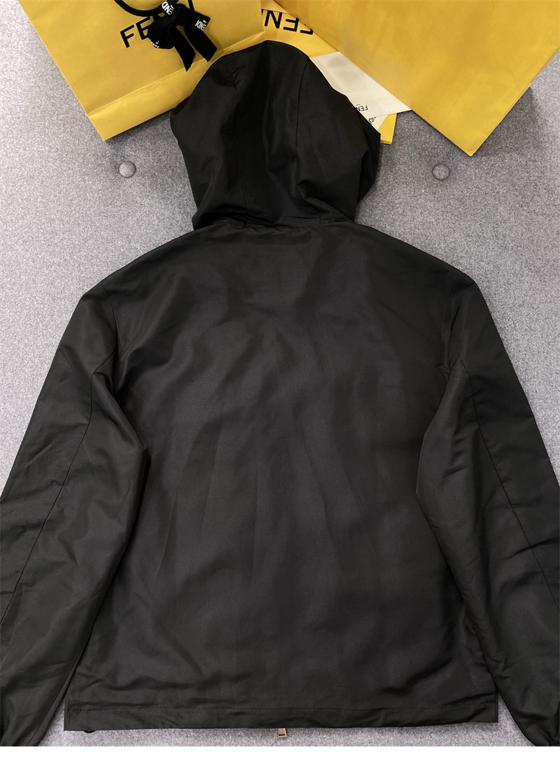 Fendi 펜디 FF 로고 메탈 테크니컬 패브릭 블루종 자켓 레플리카 11번 이미지 - 의류 | 세미샵 레플리카 사이트