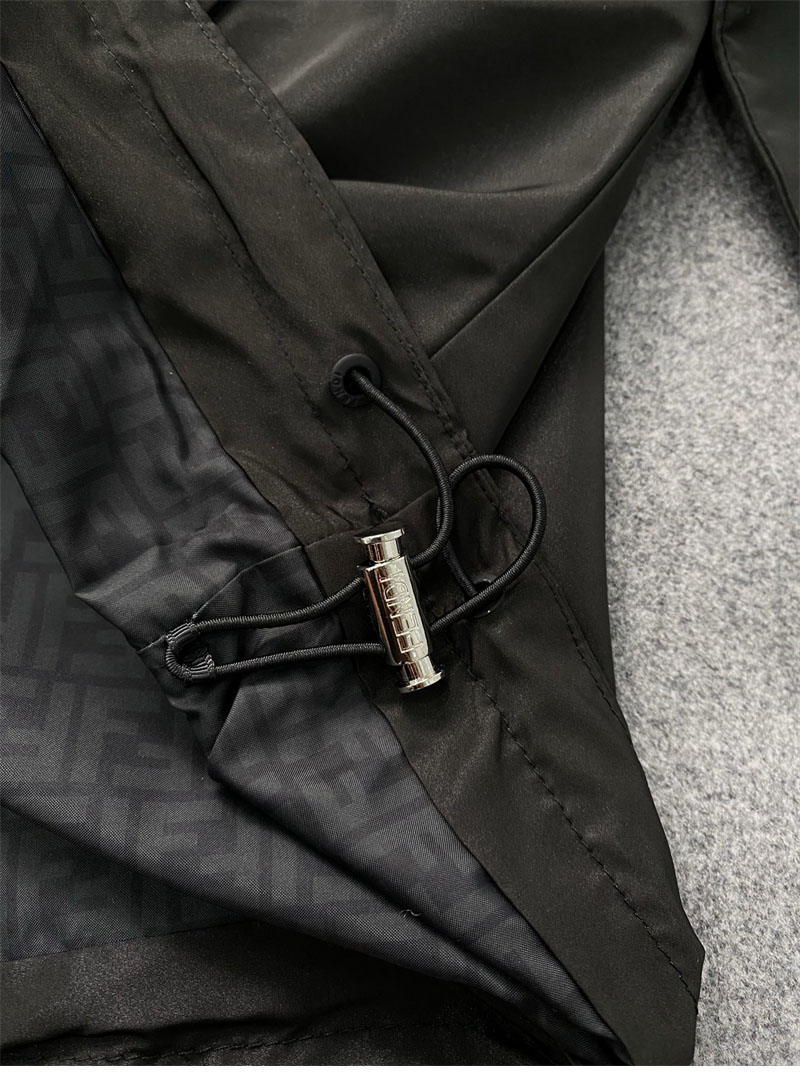 Fendi 펜디 FF 로고 메탈 테크니컬 패브릭 블루종 자켓 레플리카 18번 이미지 - 의류 | 세미샵 레플리카 사이트