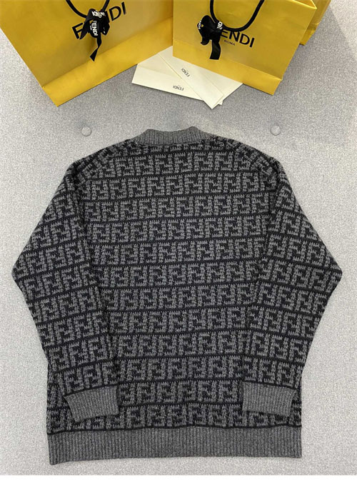 Fendi 펜디 FF 자카드 리버시블 캐시미어 가디건 레플리카 10번 이미지 - 의류 | 세미샵 레플리카 사이트