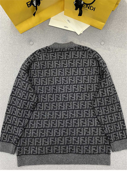 Fendi 펜디 FF 자카드 리버시블 캐시미어 가디건 레플리카 11번 이미지 - 의류 | 세미샵 레플리카 사이트