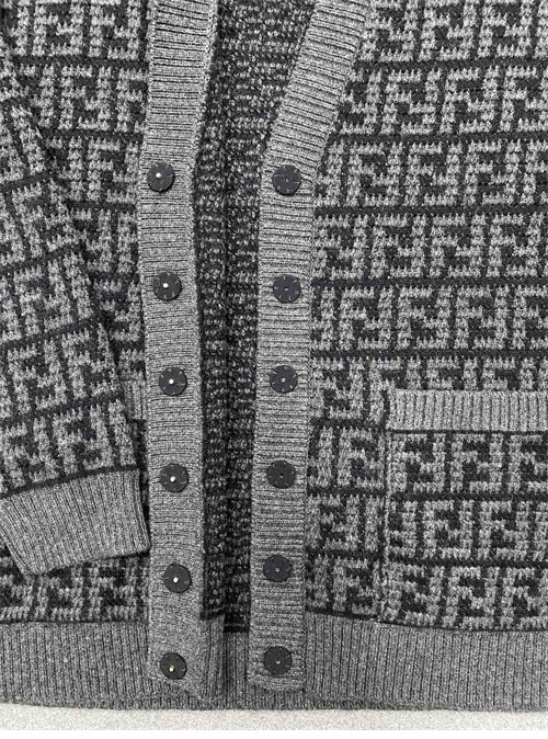 Fendi 펜디 FF 자카드 리버시블 캐시미어 가디건 레플리카 25번 이미지 - 의류 | 세미샵 레플리카 사이트