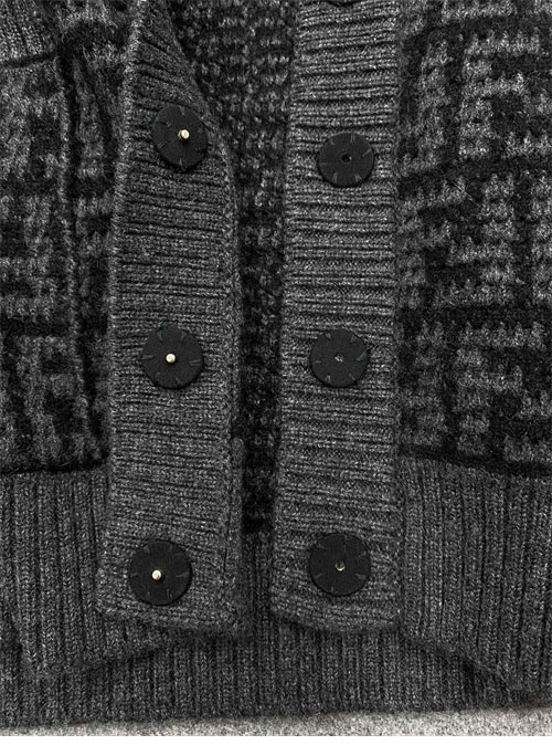 Fendi 펜디 FF 자카드 리버시블 캐시미어 가디건 레플리카 27번 이미지 - 의류 | 세미샵 레플리카 사이트