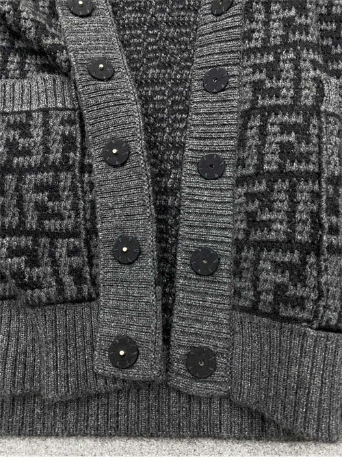 Fendi 펜디 FF 자카드 리버시블 캐시미어 가디건 레플리카 28번 이미지 - 의류 | 세미샵 레플리카 사이트