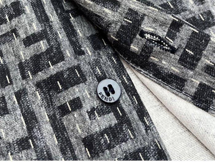 Fendi 펜디 FF 자카드 숏 데님 셔츠 레플리카 10번 이미지 - 의류 | 세미샵 레플리카 사이트