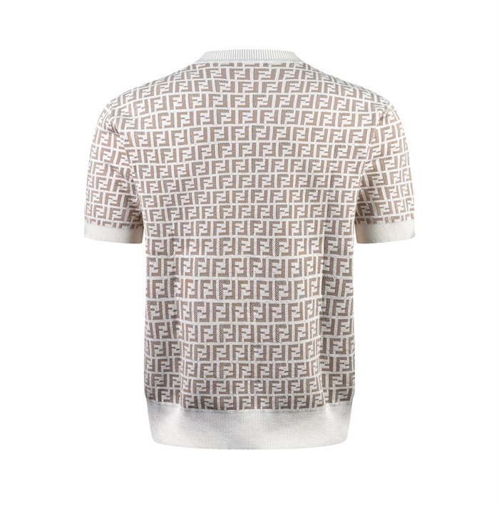 Fendi 펜디 FF 점퍼 페브릭 반팔 스웨트 니트 레플리카 6번 이미지 - 의류 | 세미샵 레플리카 사이트