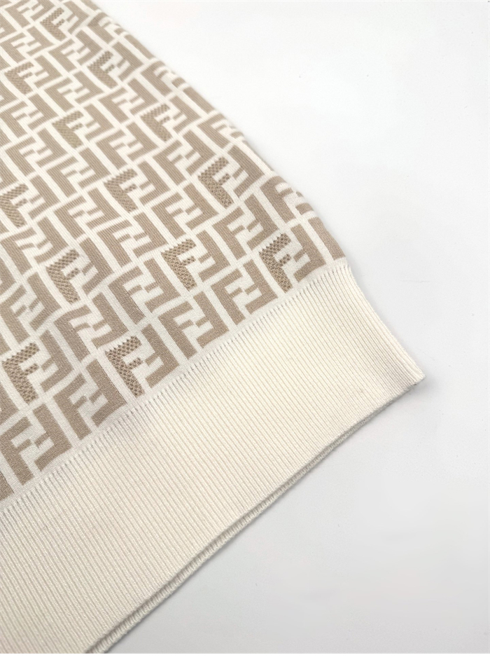 Fendi 펜디 FF 점퍼 페브릭 반팔 스웨트 니트 레플리카 11번 이미지 - 의류 | 세미샵 레플리카 사이트