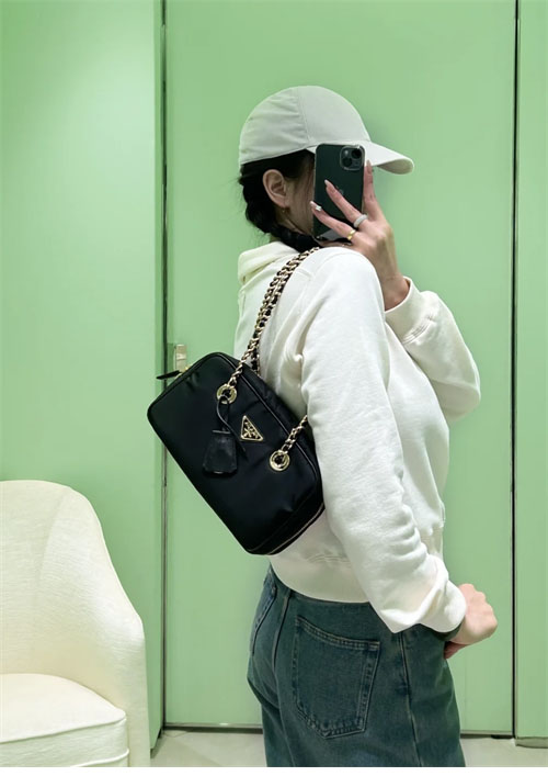 P R A D A 프라다 로고 코튼 폴로 티셔츠 레플리카 3번 이미지 - 의류 | 세미샵 레플리카 사이트