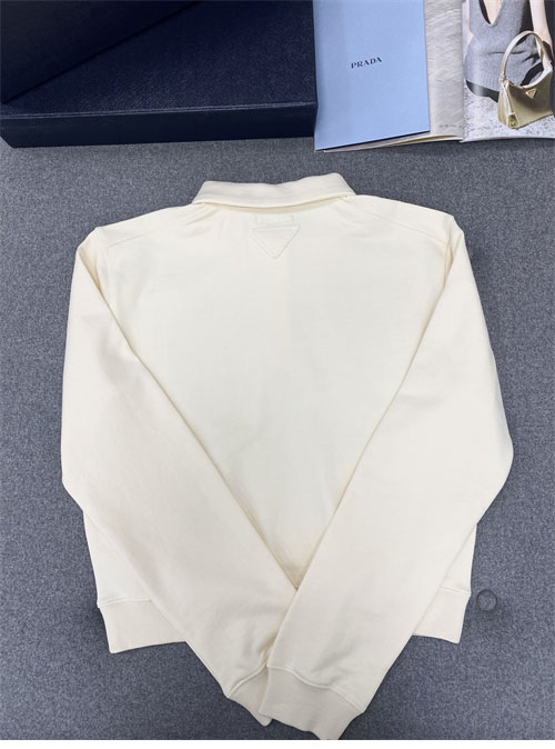 P R A D A 프라다 로고 코튼 폴로 티셔츠 레플리카 9번 이미지 - 의류 | 세미샵 레플리카 사이트