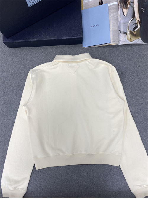 P R A D A 프라다 로고 코튼 폴로 티셔츠 레플리카 10번 이미지 - 의류 | 세미샵 레플리카 사이트