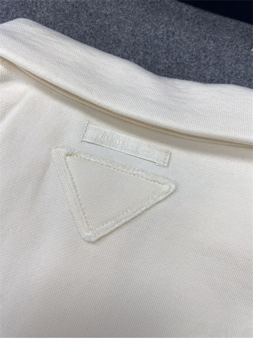 P R A D A 프라다 로고 코튼 폴로 티셔츠 레플리카 14번 이미지 - 의류 | 세미샵 레플리카 사이트