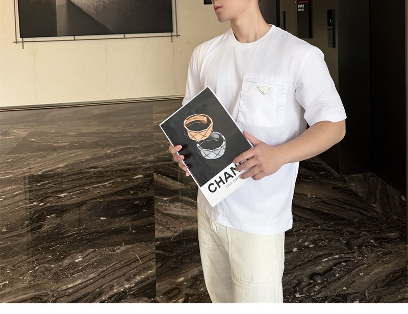 프라다 프라다 리나일론 저지 티셔츠 레플리카 13번 이미지 - 의류 | 세미샵 레플리카 사이트