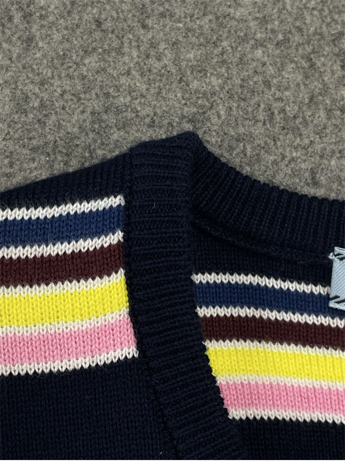 P R A D A 프라다 코튼 크루넥 스웨터 반팔 레플리카 17번 이미지 - 의류 | 세미샵 레플리카 사이트