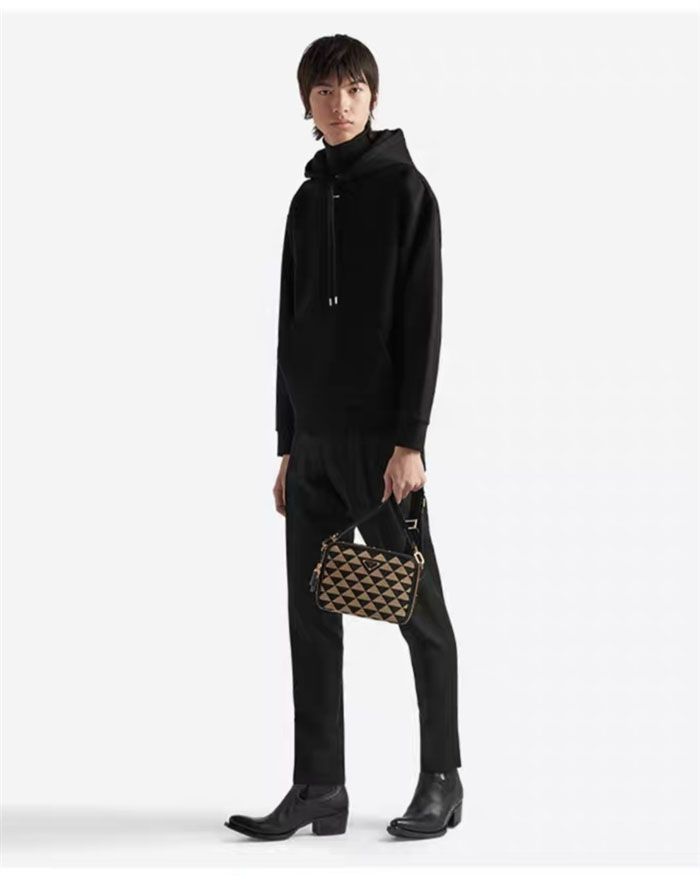 P R A D A 프라다 테크니컬 코튼 후디 레플리카 3번 이미지 - 의류 | 세미샵 레플리카 사이트