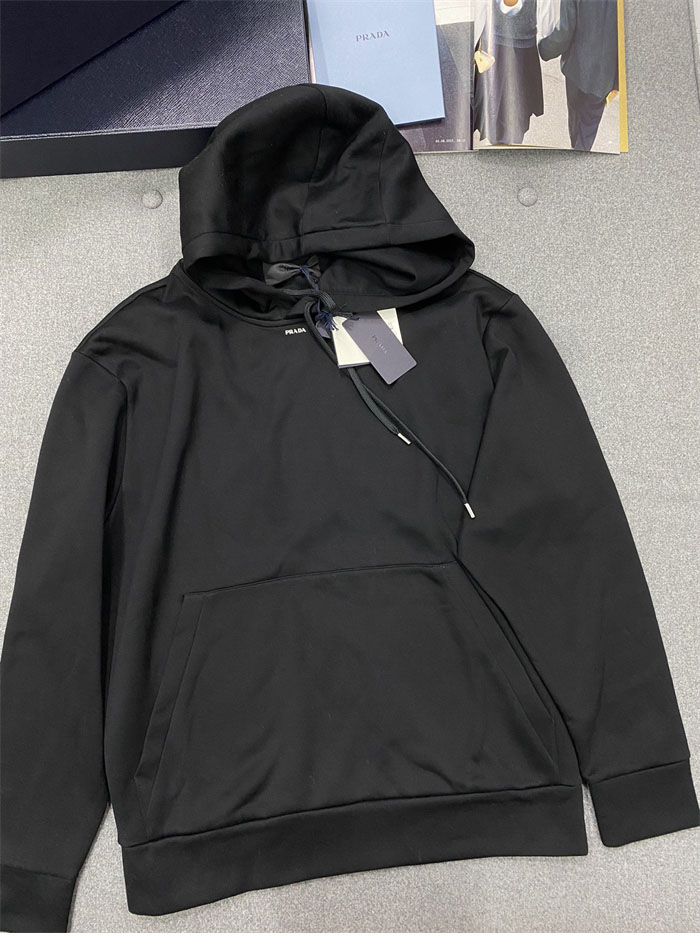 P R A D A 프라다 테크니컬 코튼 후디 레플리카 7번 이미지 - 의류 | 세미샵 레플리카 사이트