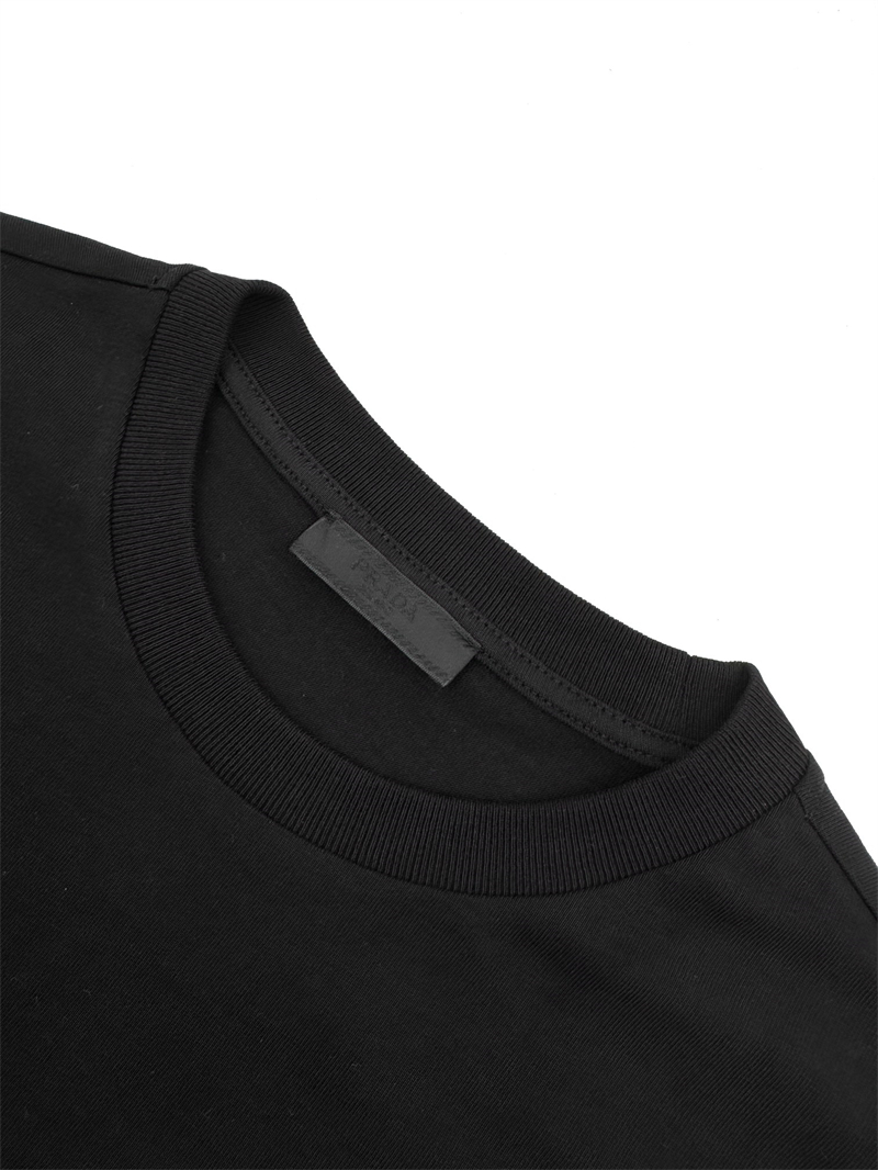 P R A D A 프라다 트라이앵글 로고 저지 긴팔 티셔츠 레플리카 19번 이미지 - 의류 | 세미샵 레플리카 사이트