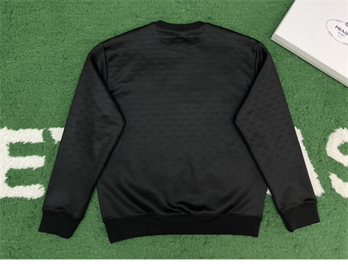 P R A D A 프라다 트라이앵글 로고 테크니컬 코튼 스웨트셔츠 맨투맨 레플리카 4번 이미지 - 의류 | 세미샵 레플리카 사이트