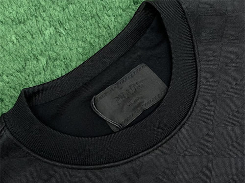 P R A D A 프라다 트라이앵글 로고 테크니컬 코튼 스웨트셔츠 맨투맨 레플리카 6번 이미지 - 의류 | 세미샵 레플리카 사이트